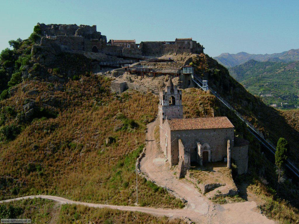 calatabiano Panoramica del castello